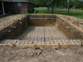 DIY gunite pool